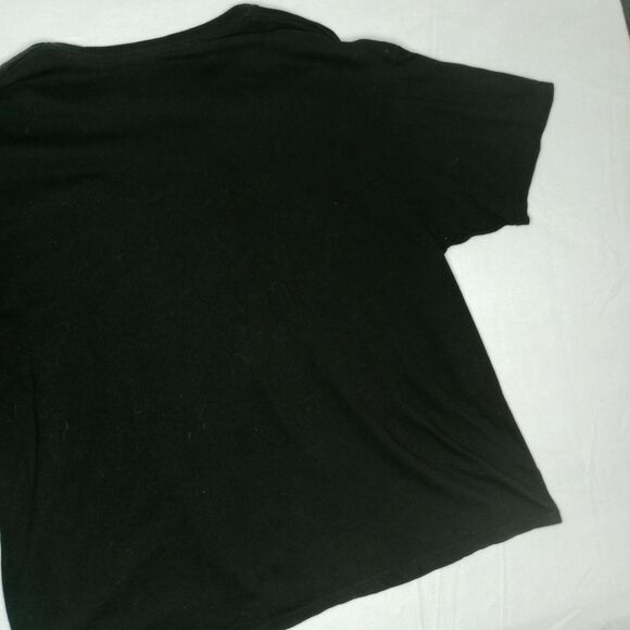 ⭐ Disney Patriotic Mickey Mouse Graphic Black Crewneck Short Sleeve T Shirt 2X - Picture 4 of 6